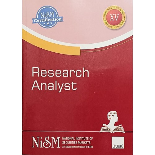 Taxmann's Research Analyst (XV) by NISM | National Institute of Securities Markets | An Educational Initiative of SEBI